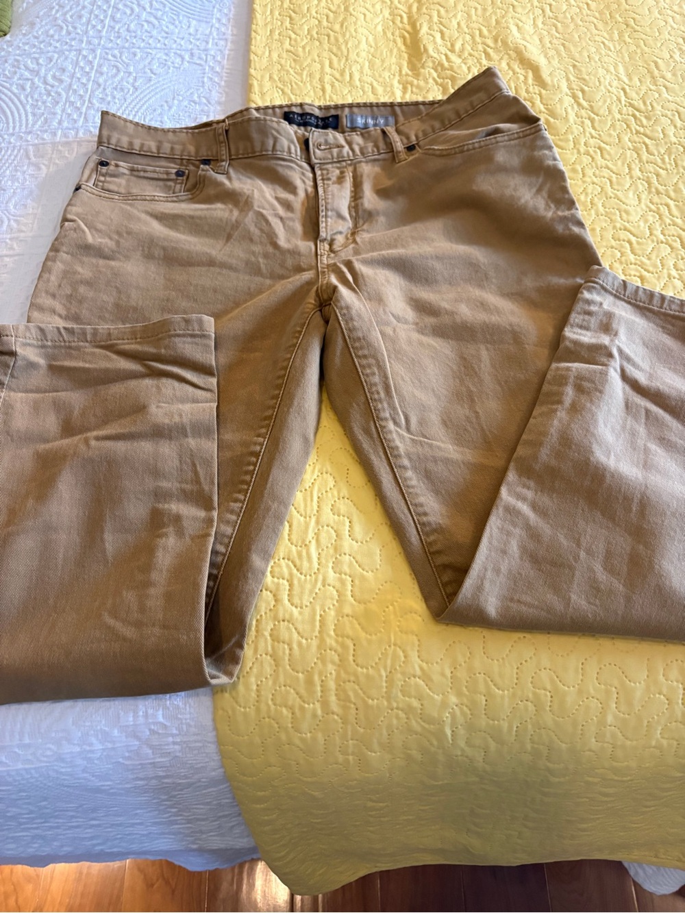 Aeropostale Men's Khaki Brown Jeans